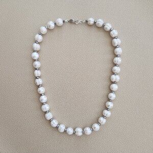 UNISEX 12MM  FRESHWATER PEARL NECKLACE--20"